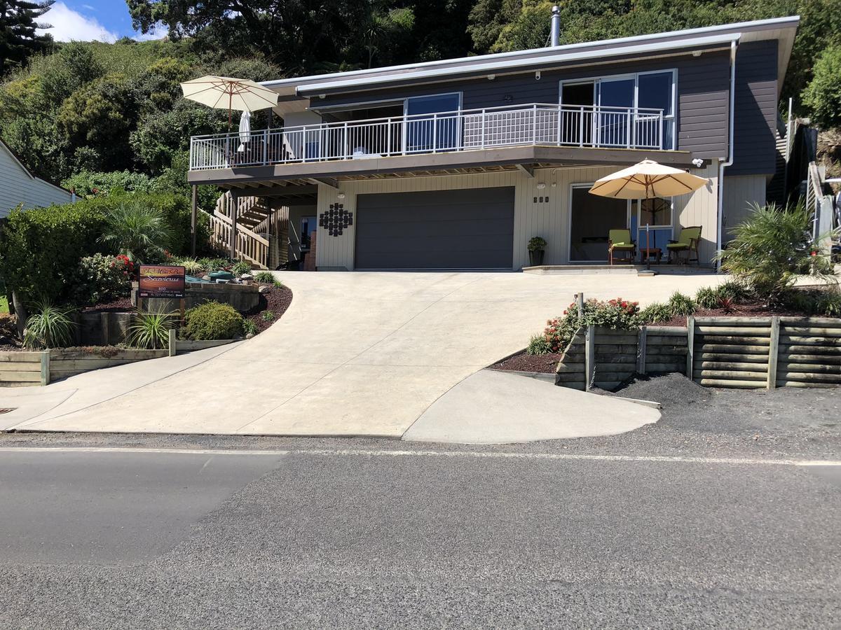 Bed and Breakfast Te Mata Bay Seaviews Tapu Exteriér fotografie