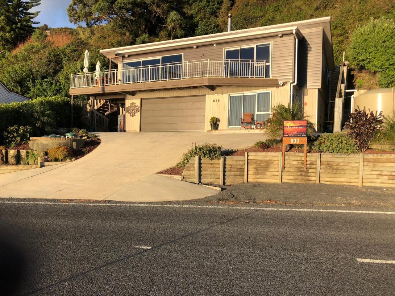 Bed and Breakfast Te Mata Bay Seaviews Tapu Exteriér fotografie